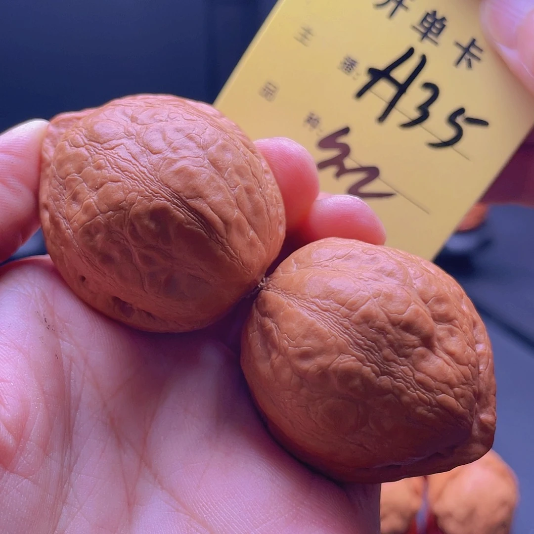 文玩核桃把件蛇皮战甲3.5