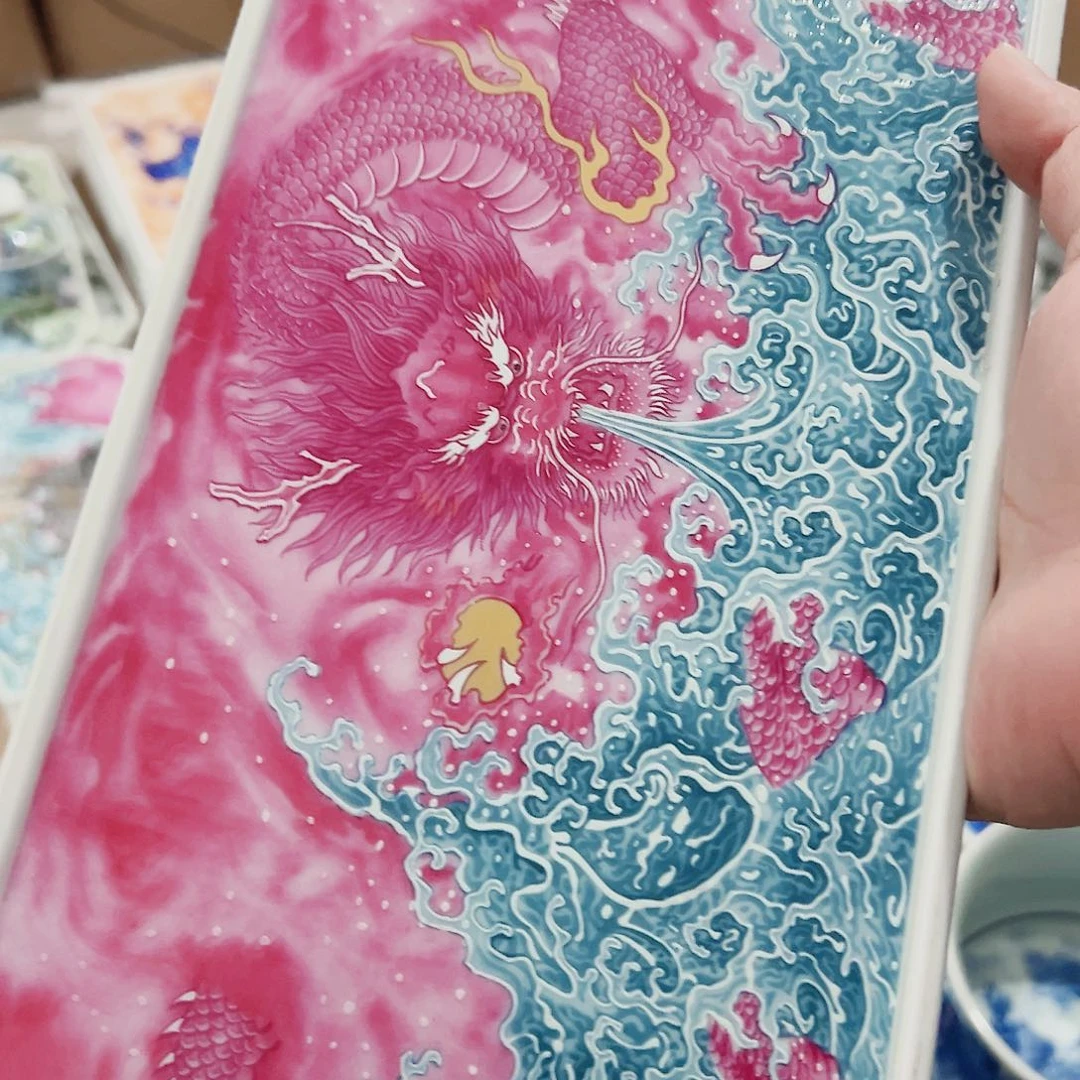 N***）瓷片景德镇陶瓷艺术品