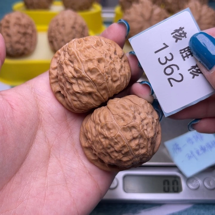 把件文玩核桃南瓜墩41.1362