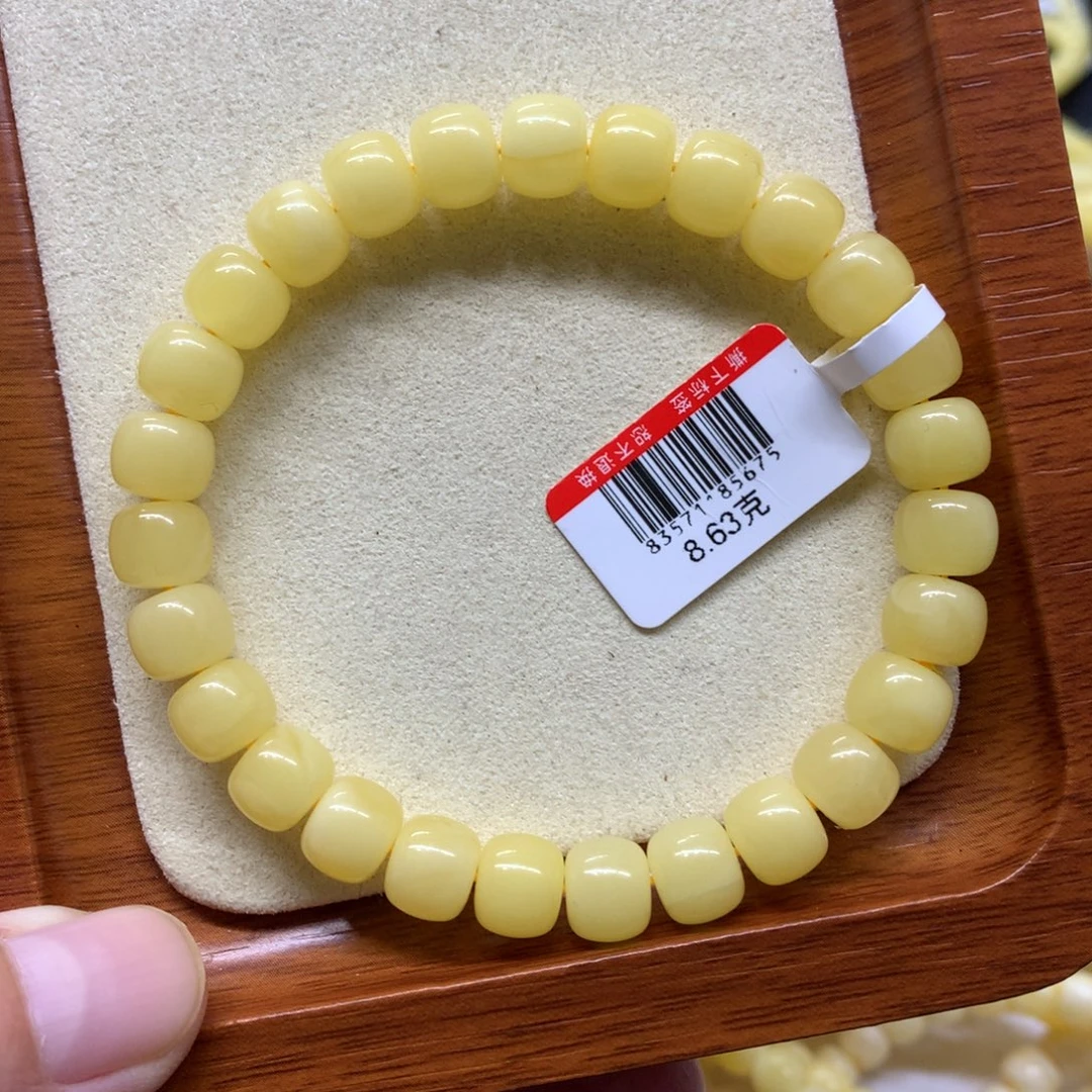 蜜蜡未镶嵌手链蜜蜡