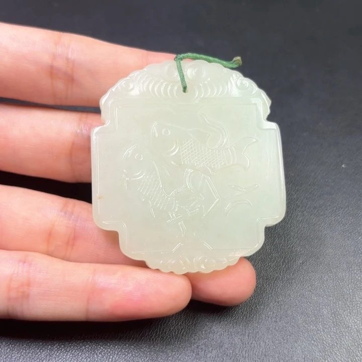 乌***7和田玉未镶嵌挂件