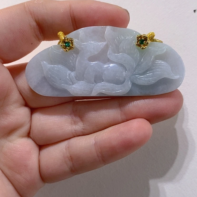 【闪购商品】翡翠未镶嵌颈饰吊坠