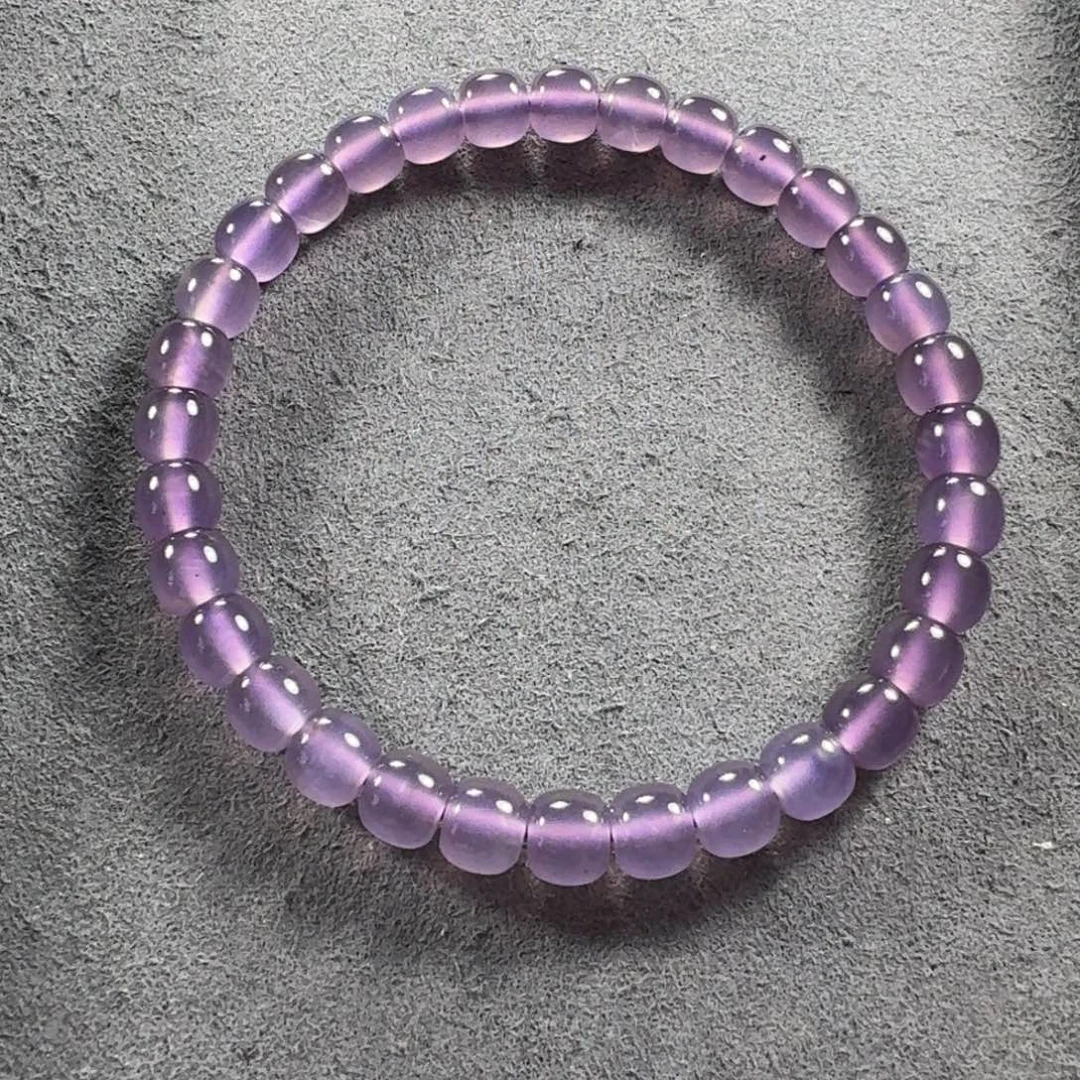 玛瑙/玉髓未镶嵌手串尺寸6.5