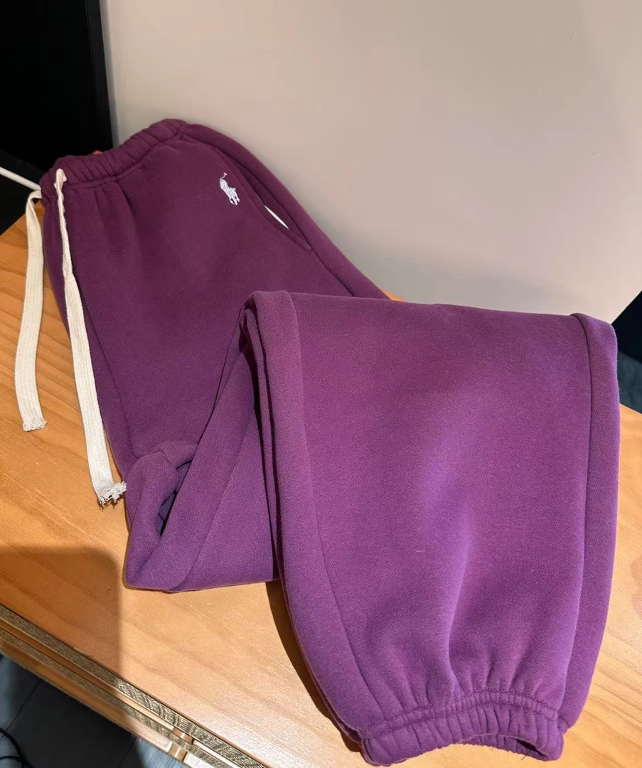 【BORAKOO】百搭多色加绒休闲卫裤