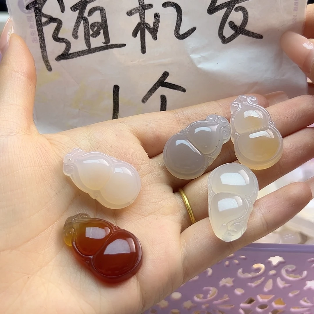 玛瑙/玉髓合金颈饰