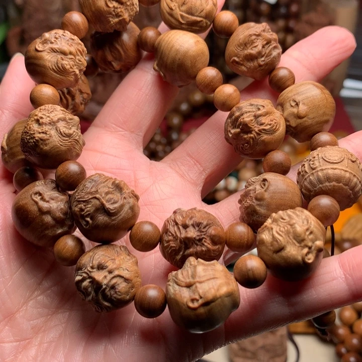 手串/手链檀香木老山檀18罗汉沉水福利