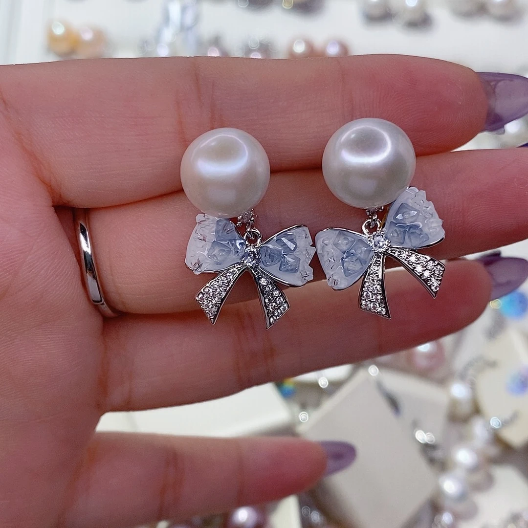 未镶嵌淡水珍珠耳饰