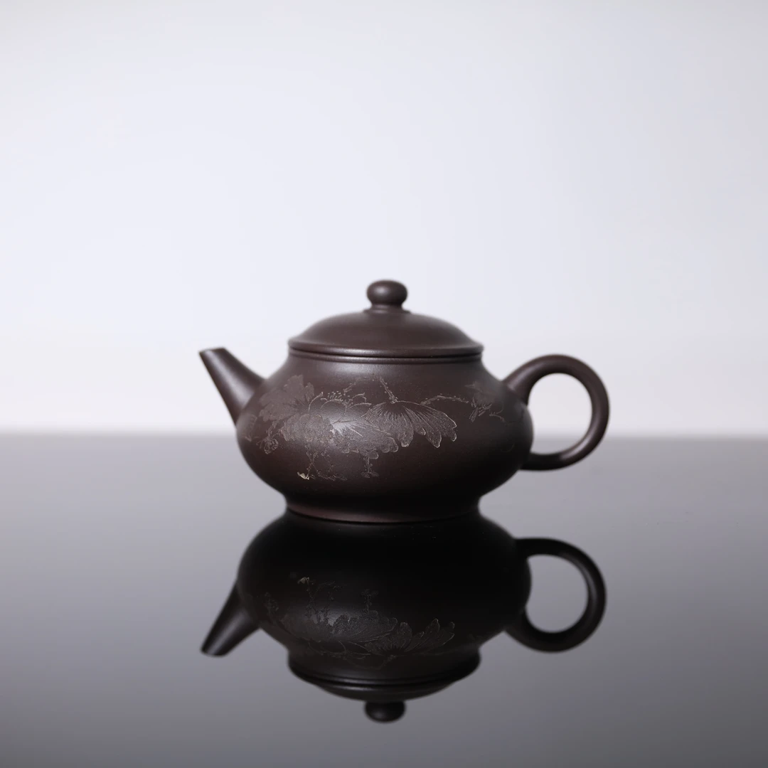 【前墅龙窑丨水平】徐美华·范家紫茄泥约190CC