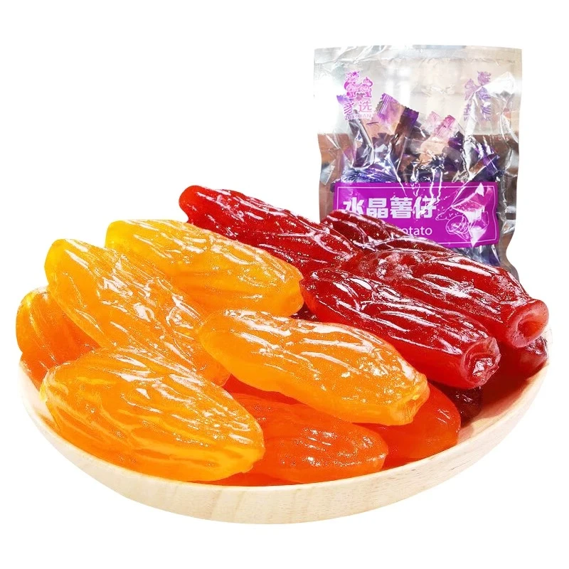 水晶红薯干紫薯仔连城地瓜干独立包装休闲健康零食