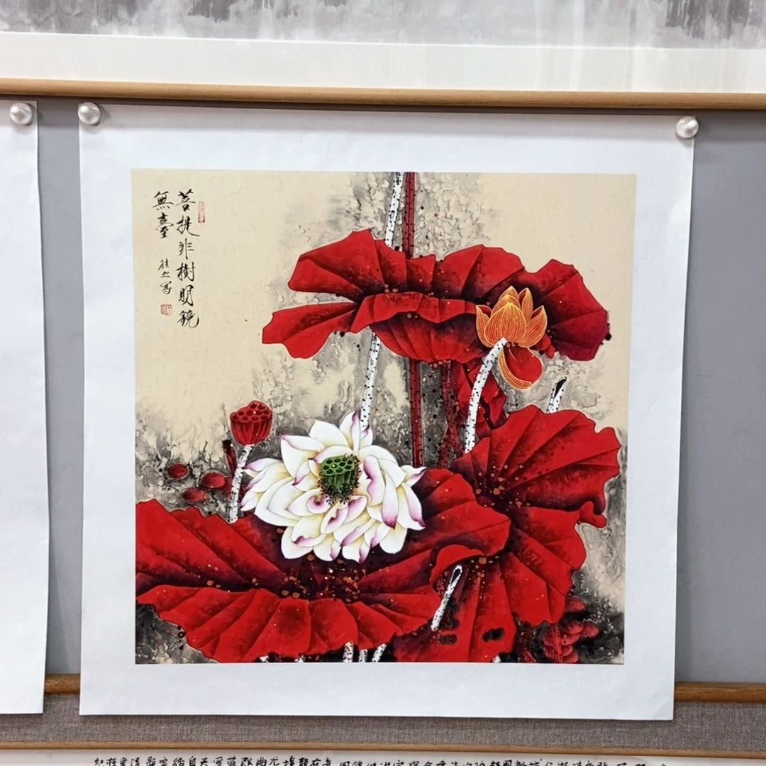 国画于往之四尺斗方精品佳作