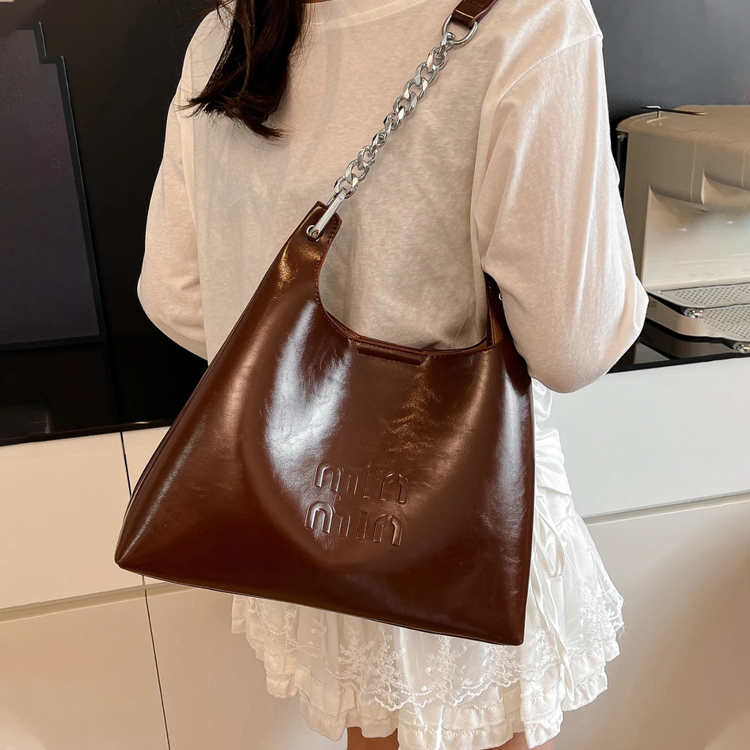 腋下包女2025秋季新款高级感时尚气质女包上班通勤软皮大容量包包