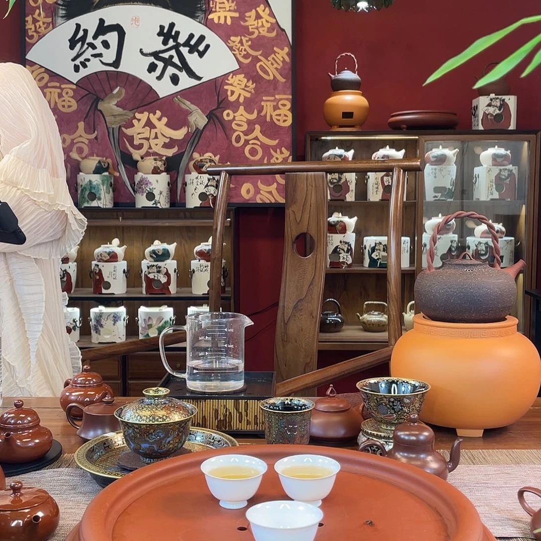 广***人紫砂茶壶纯手工手拉壶