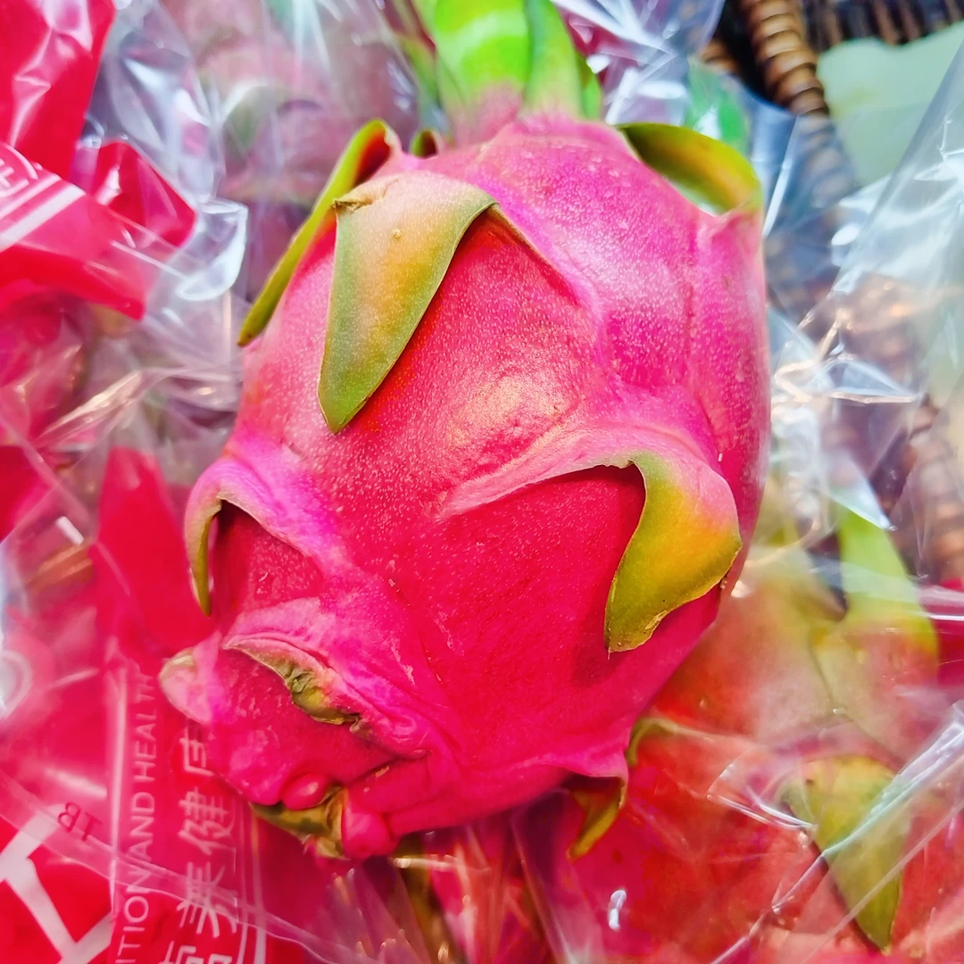 宠粉福利进口白心火龙果1个约550g