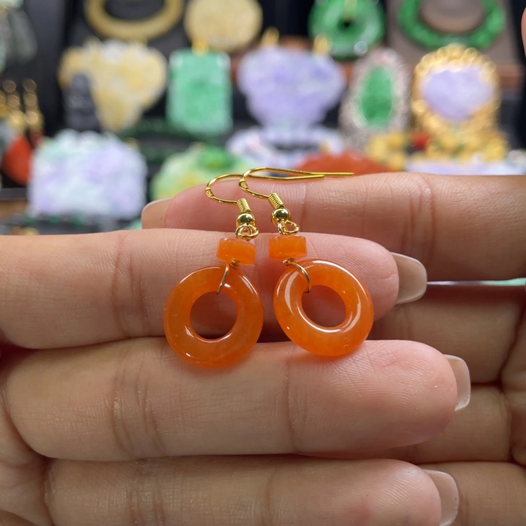 翡翠未镶嵌颈饰代编织