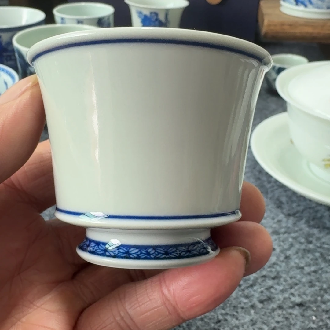 现代景德镇陶瓷手绘茶具