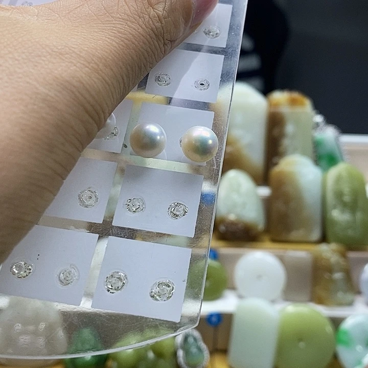 耳饰未镶嵌淡水珍珠