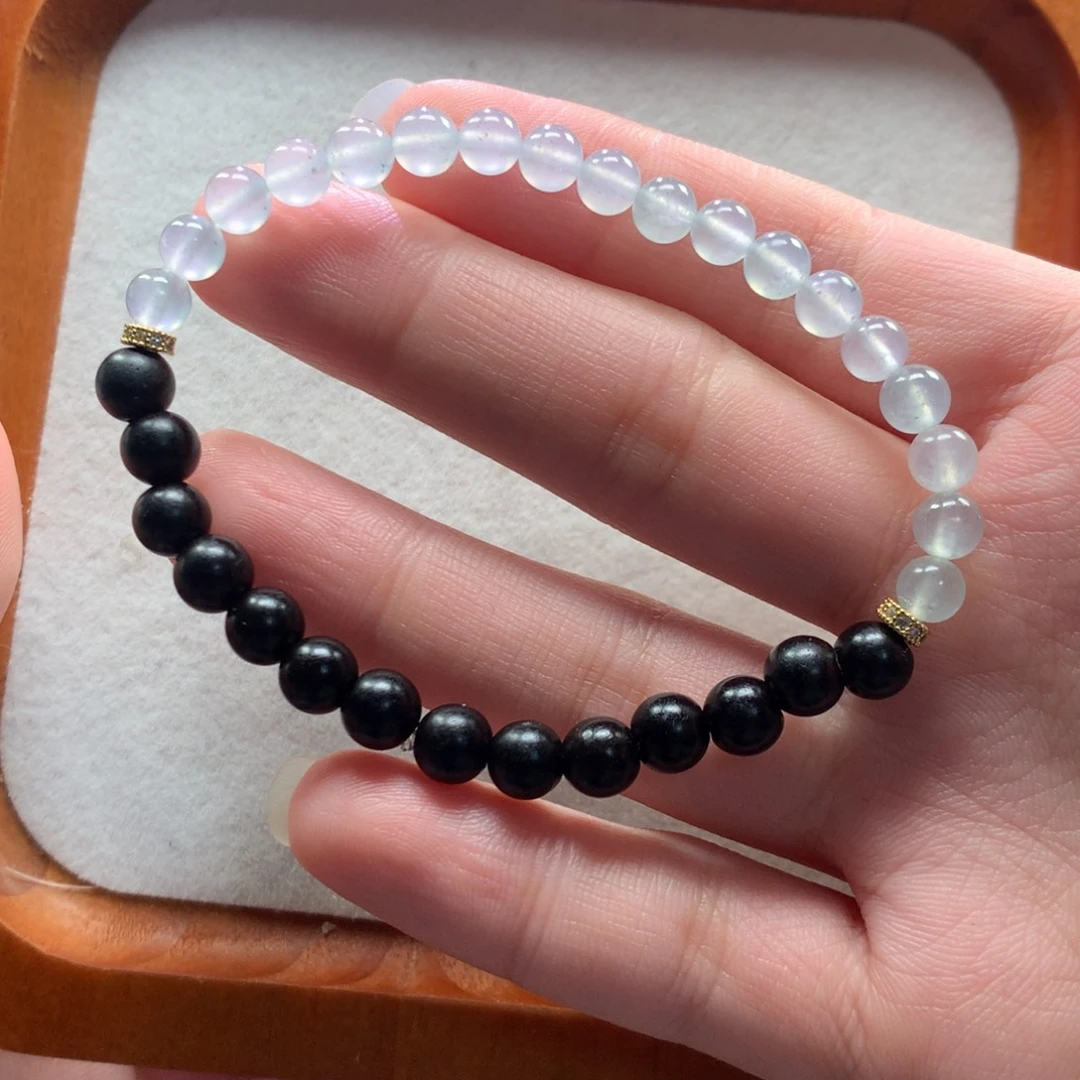 翡翠未镶嵌手链5mm