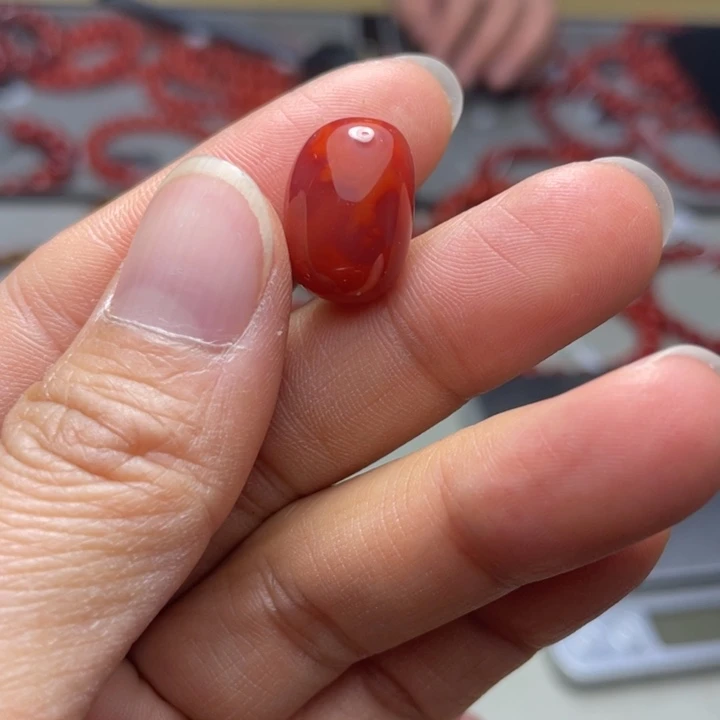 南红玛瑙手串11未镶嵌