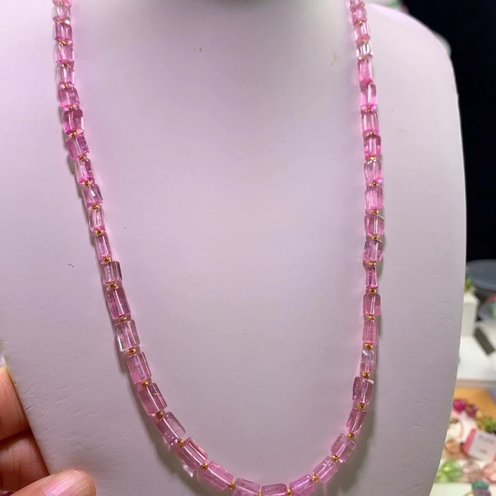 双色碧玺手链未镶嵌