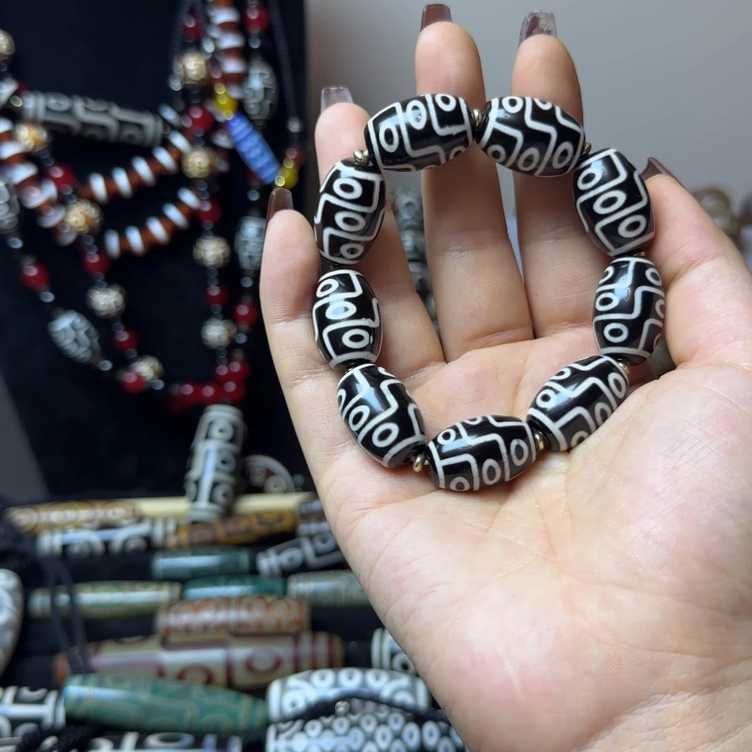 玛瑙/玉髓合金颈饰