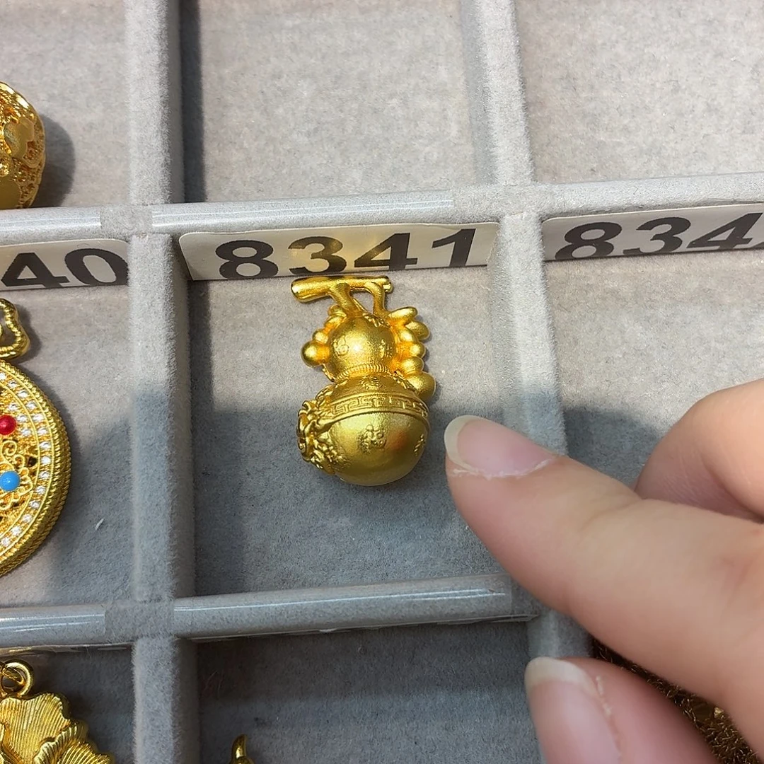 铜合金8341强保色发 1 个壹笔壹吊坠