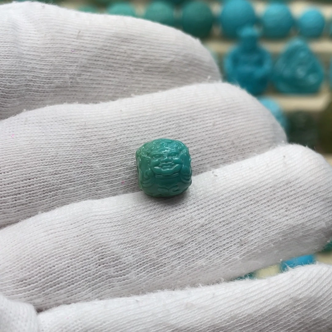 绿松石未镶嵌颈饰卡10-9