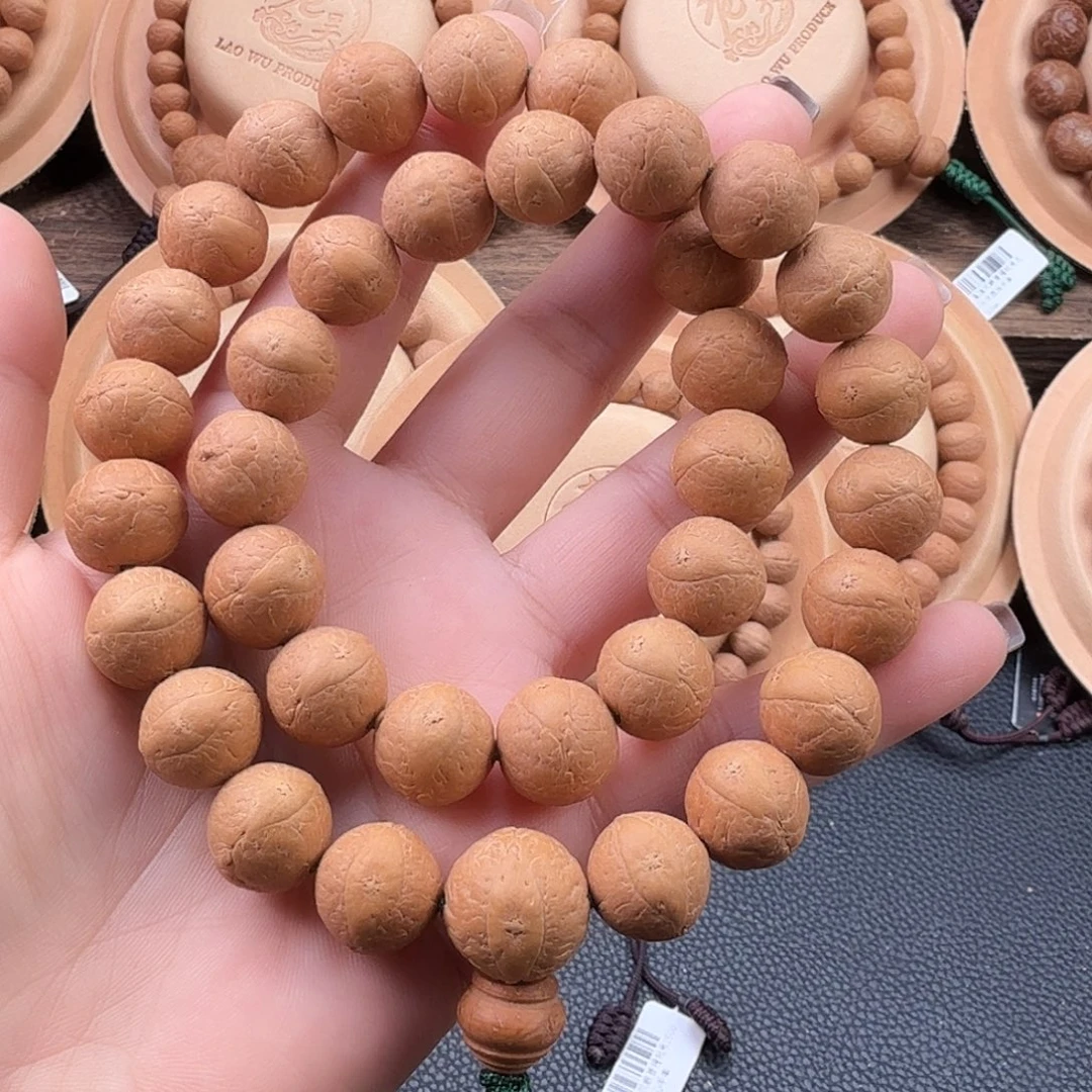 吊坠凤眼菩提头货14mm正圆大眼萌手持毕业级