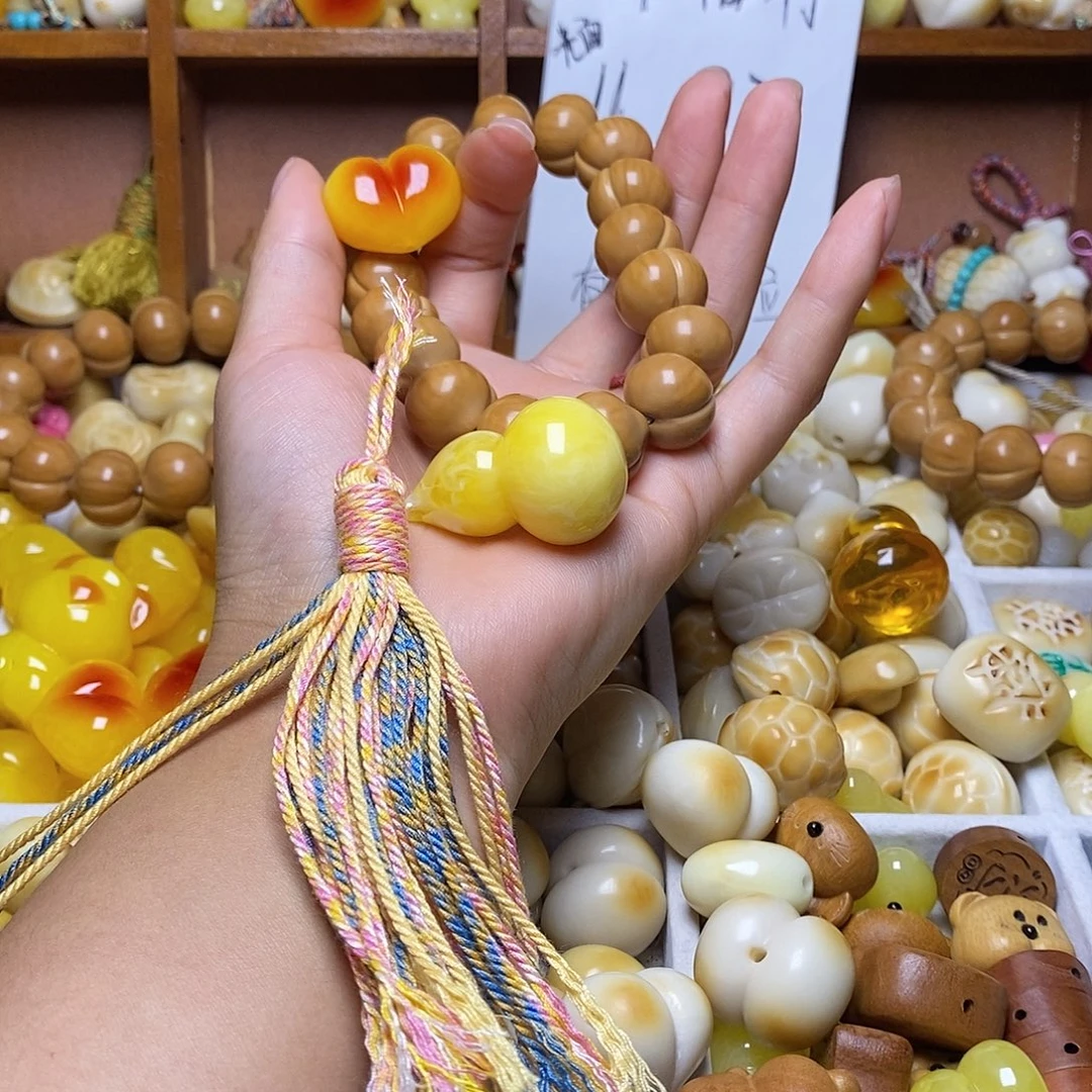 *****猴头核桃吊坠爱心葫芦