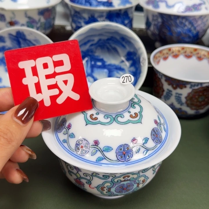 沙沙手工手绘茶具270