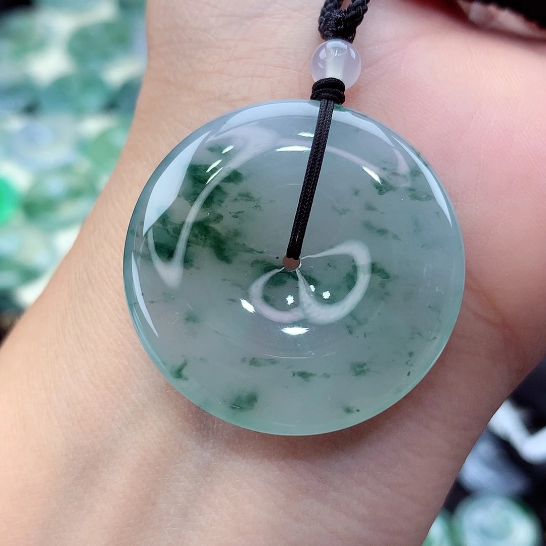 颈饰未镶嵌翡翠编号24尺寸33.5-5.8