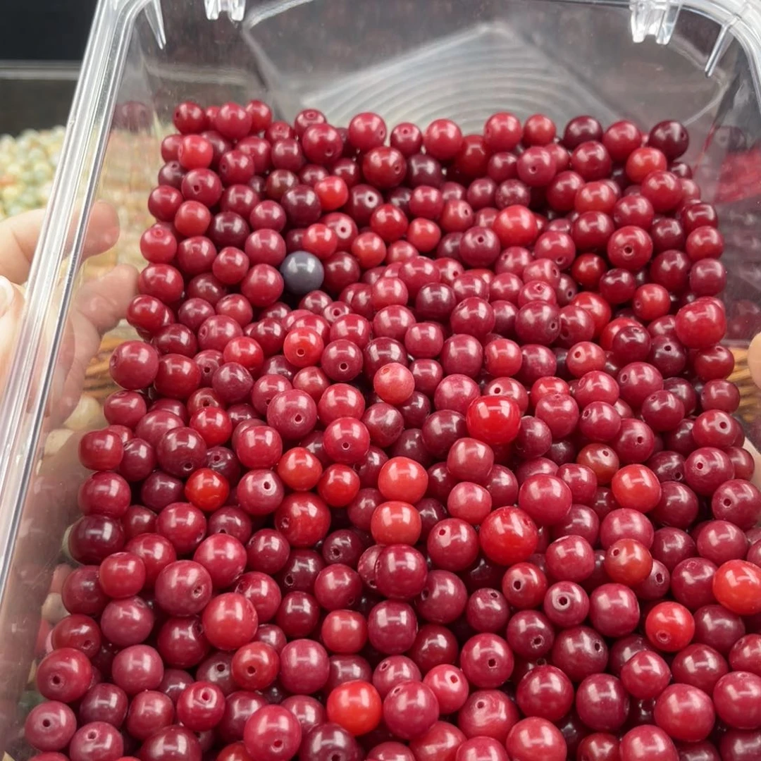 白玉菩提吊坠z 10-12mm/100颗 微瑕不售后