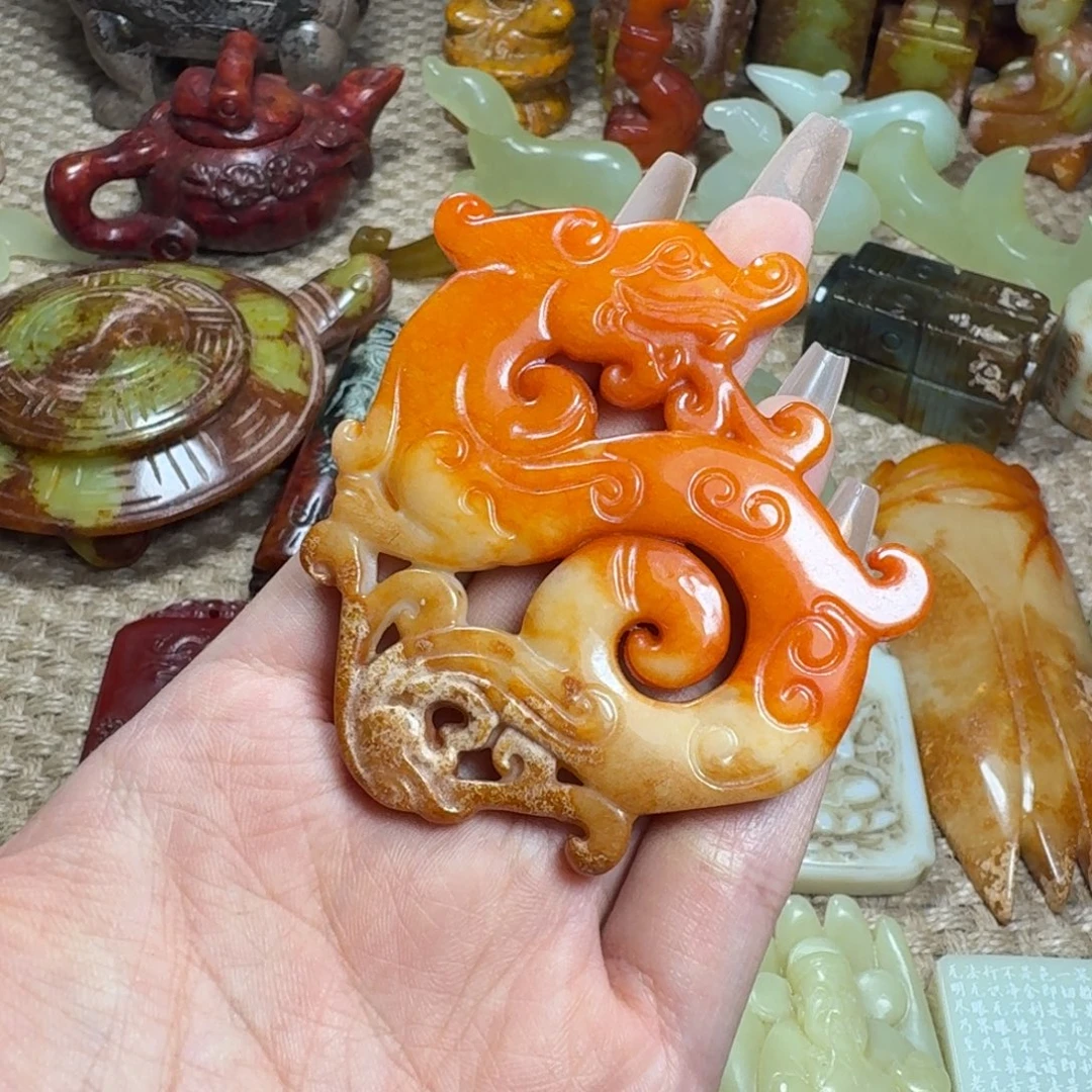 白玉菩提吊坠挂件