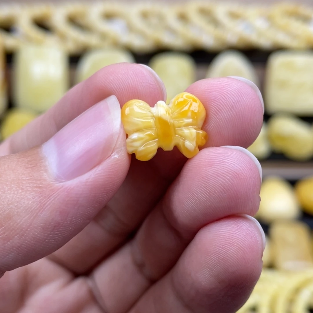 琥珀未镶嵌裸石琥珀蜜蜡