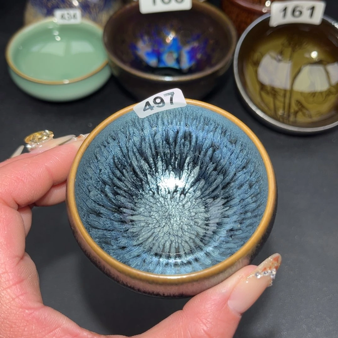 茶盏497 建盏单盏太好看了吧……