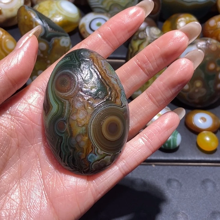 【闪购商品】未镶嵌玛瑙/玉髓珠宝奇石心****7