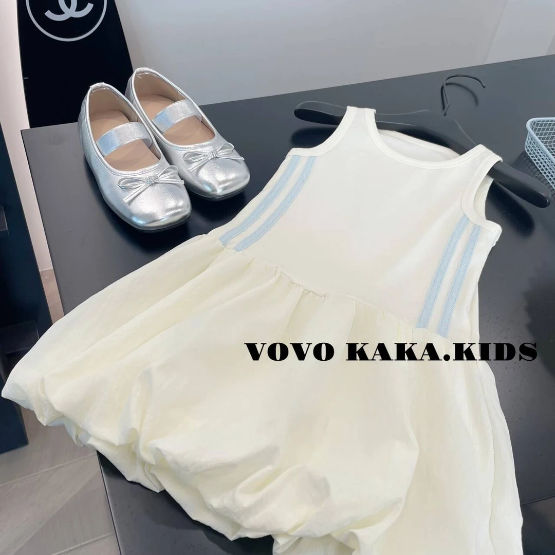 【VOVO品牌店】2025夏季新品设计师款运动风连衣裙  V52040705