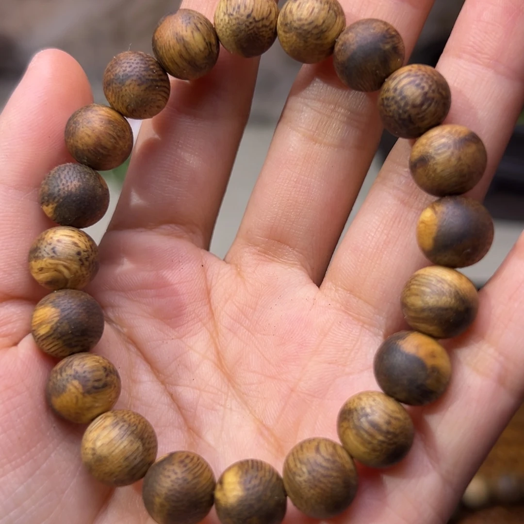 沉香沉香碎屑海南绿奇卡10单圈7.7克