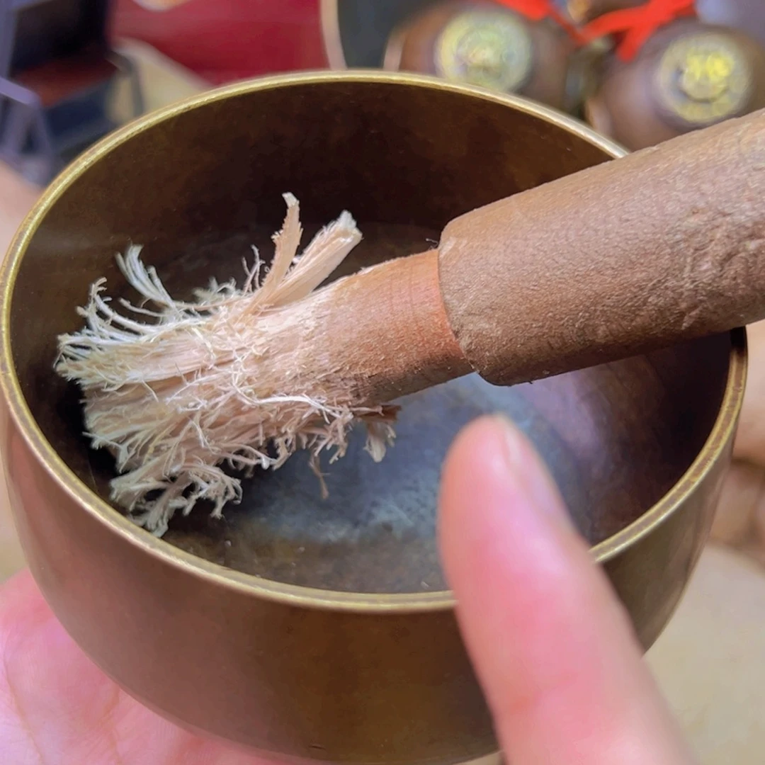 原矿风磨铜紫金钵盂
