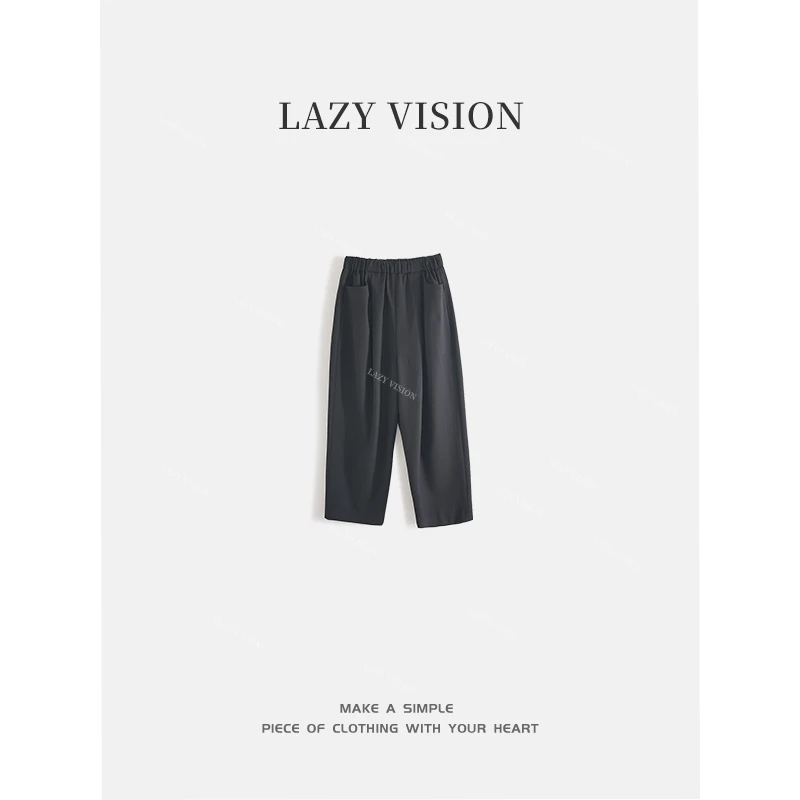 LAZYVISION+羊毛百搭女士休闲裤ZMD-24627