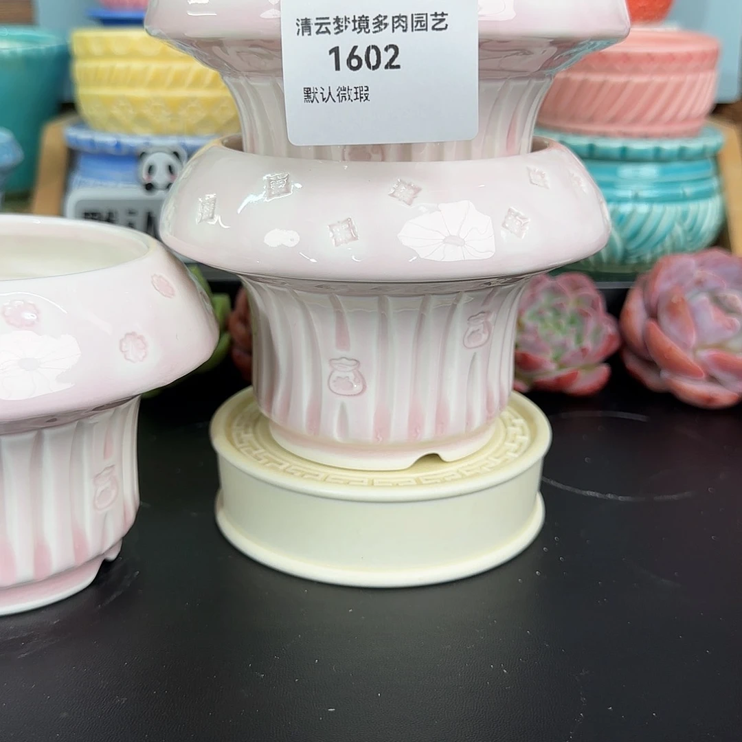 【闪购商品】1602 8口花盆1个