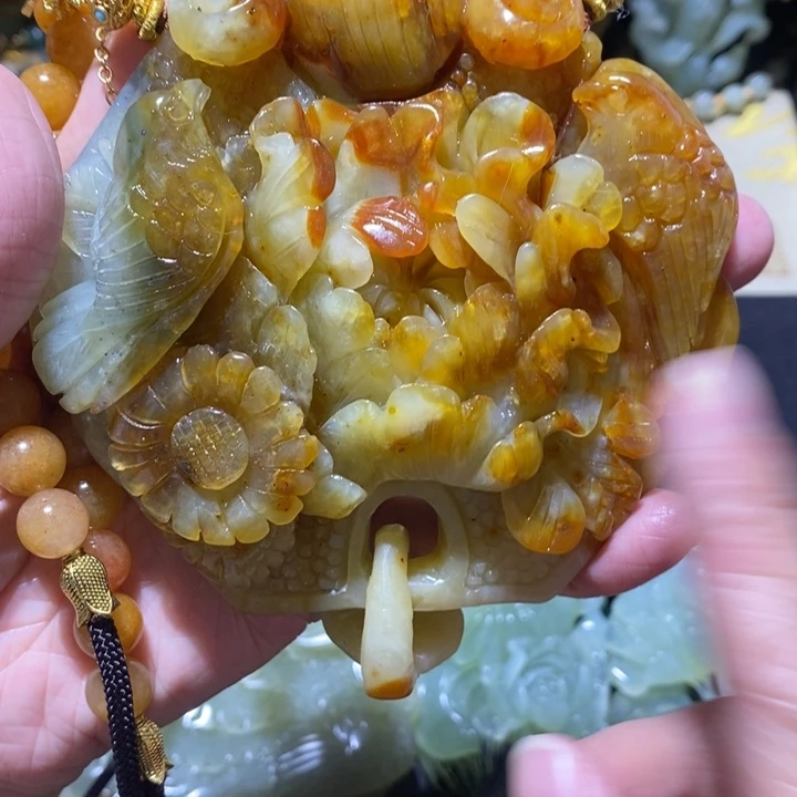岫玉岫玉吊坠未镶嵌