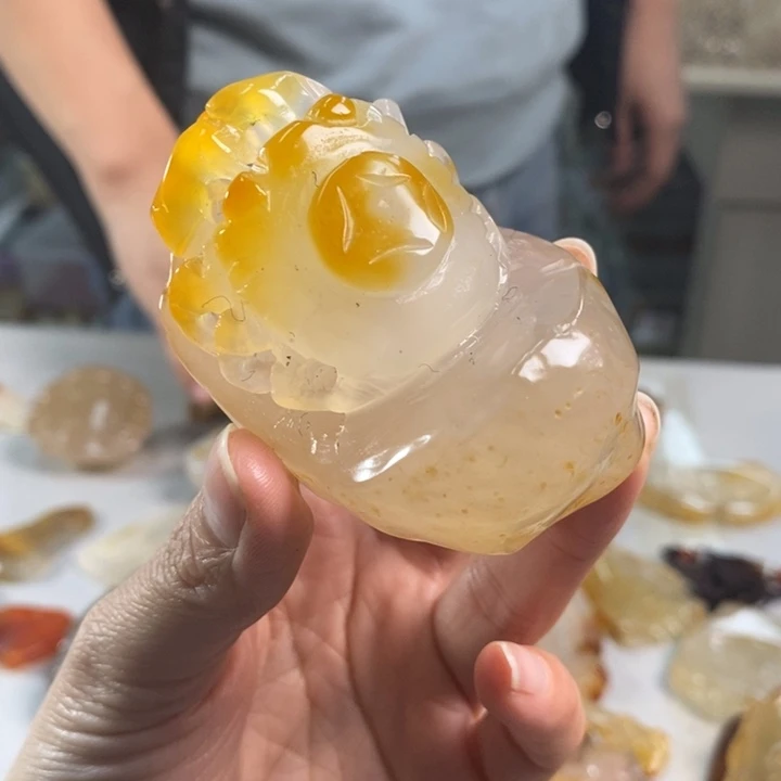 玛瑙/玉髓吊坠(不含链)未镶嵌