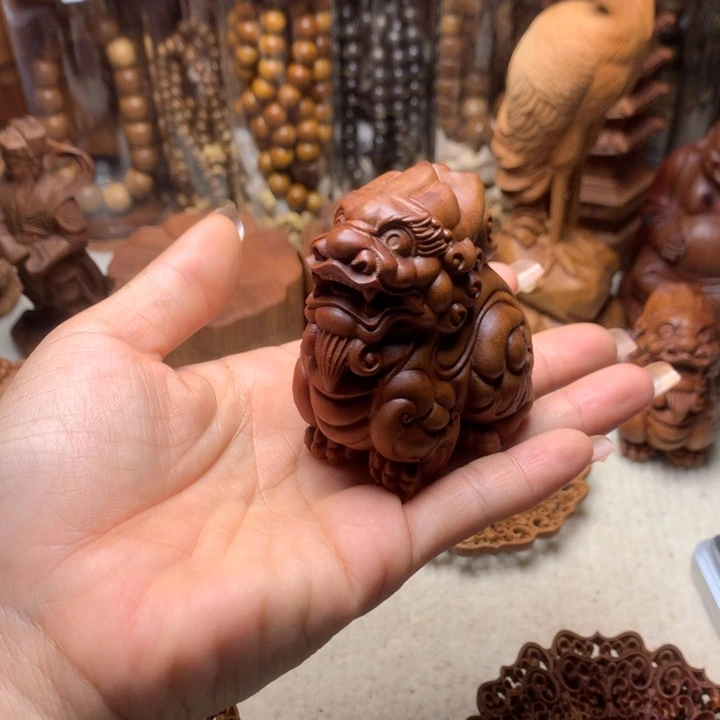 檀香木其他老山檀香手把件