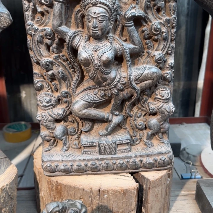 正***哥砖雕高端复古风格搭配