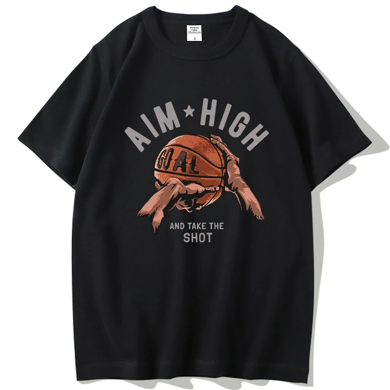 特大码300斤短袖T恤男美式篮球复古潮牌ins百搭夏纯棉黑体恤衣服