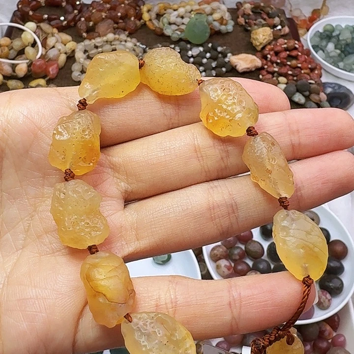 玛瑙/玉髓手链合金