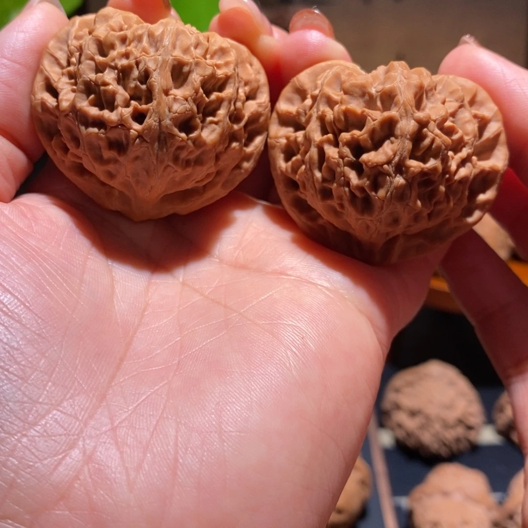 宋****文玩核桃把件宫灯44