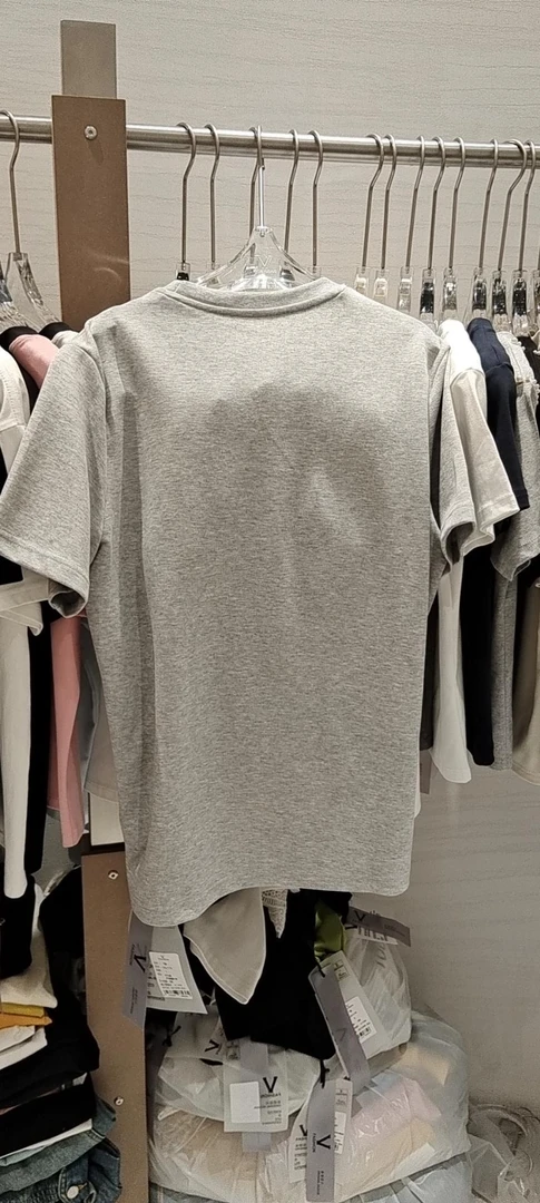 82776 重工~韩系简约百搭休闲短袖