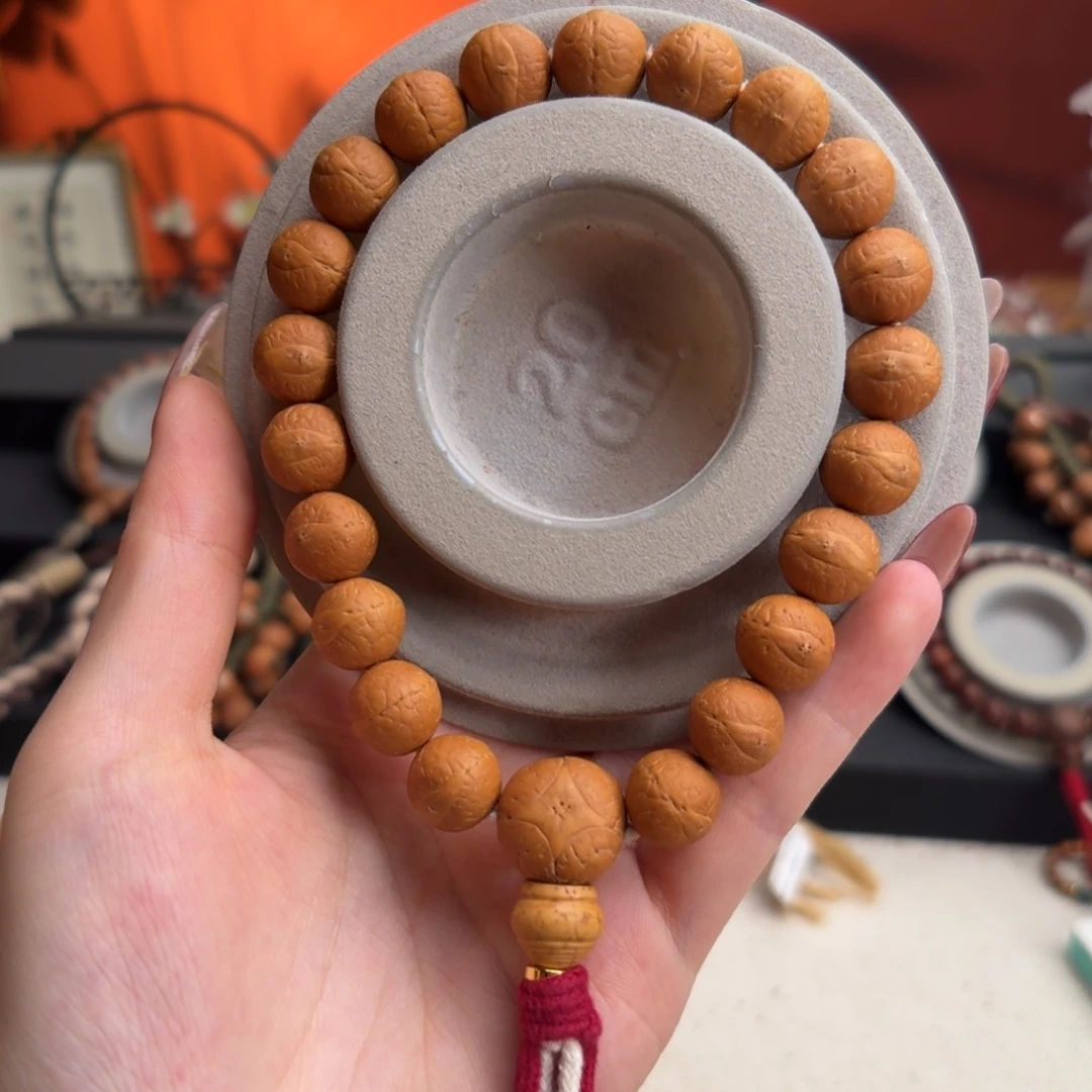 手串凤眼菩提12.5mm铁籽单圈素串精挑