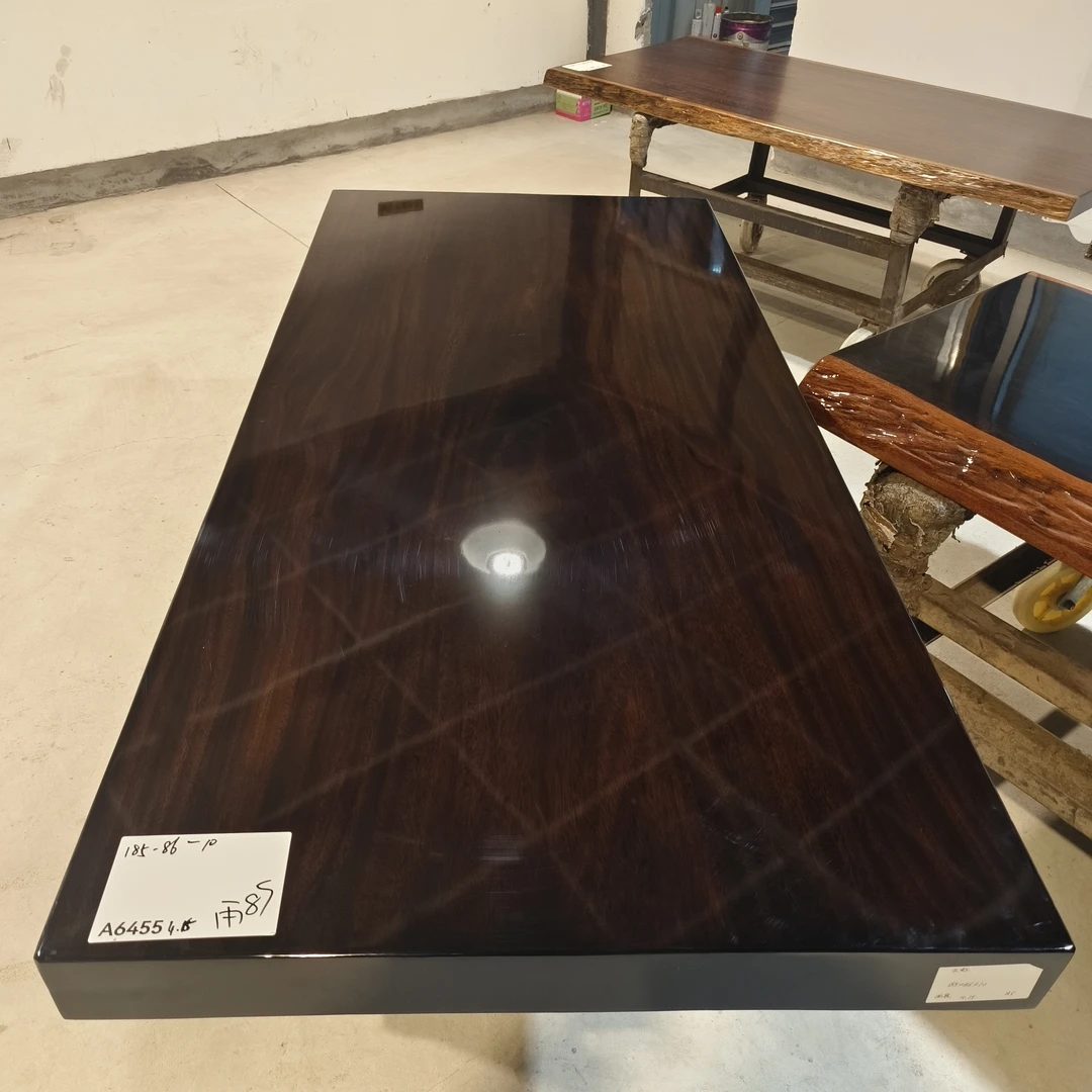 非洲进口原木大板茶桌 无包邮 无支架